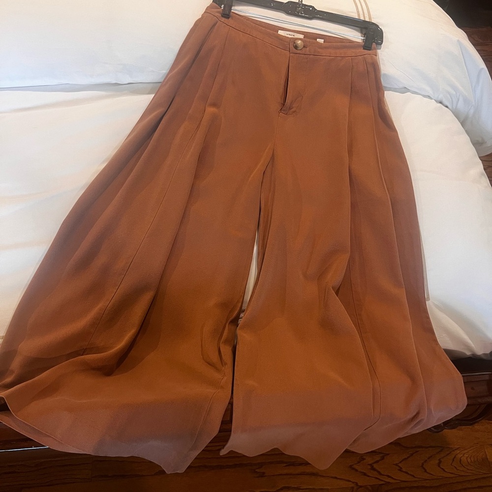 Vince Carmel Colored Palazzo Type Pants